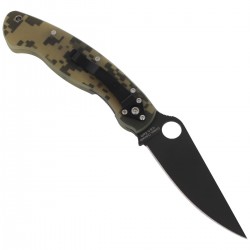 Nóż Spyderco Military Model G-10 Camo / Black Blade (C36GPCMOBK)