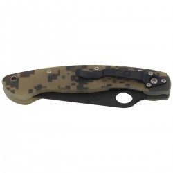 Nóż Spyderco Military Model G-10 Camo / Black Blade (C36GPCMOBK)