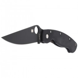 Nóż Spyderco Military Model G-10 Black / Black Blade (C36GPBK)