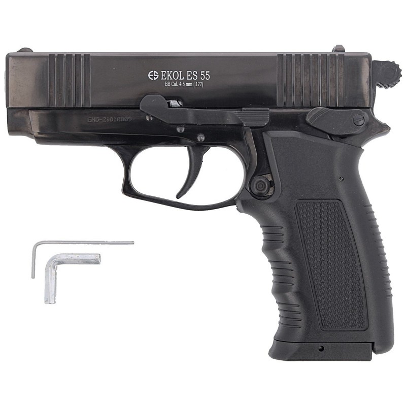 Pistolet wiatrówka EKOL Voltran ES 55 Black 4.5 mm