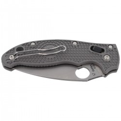 Nóż Spyderco Manix 2 Lightweight Gray Maxamet Plain (C101PGY2)