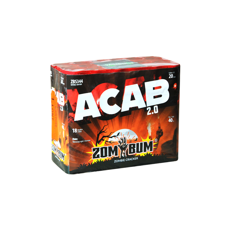 Zom Bum ACAB 2.0  18s Cracker ZB344  F2  24/1