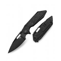 Nóż składany Bestech Shodan Black Titanium / Carbon Fiber, Black Stonewashed CPM S35VN by Todd Knife and Tool (BT1910D)