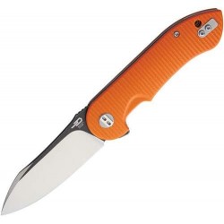 Nóż składany Bestech Torpedo Orange G10, Black Stonewashed / Satin D2 (BG17D-2)