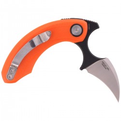 Nóż składany Bestech Strelit Orange G10, Satin/Black Stonewash 14C28N by Ostap Hel (BG52C-2)