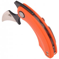 Nóż składany Bestech Strelit Orange G10, Satin/Black Stonewash 14C28N by Ostap Hel (BG52C-2)