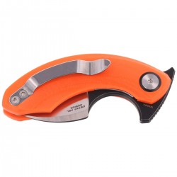 Nóż składany Bestech Strelit Orange G10, Satin/Black Stonewash 14C28N by Ostap Hel (BG52C-2)