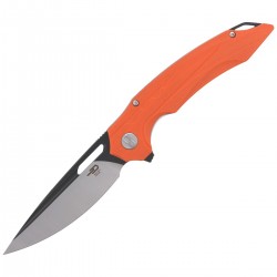 Nóż składany Bestech Ornetta Orange G10, Black/Satin D2 by Grzegorz Grabarski (BG50C)