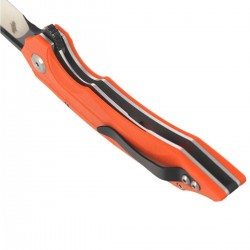 Nóż składany Bestech Ornetta Orange G10, Black/Satin D2 by Grzegorz Grabarski (BG50C)