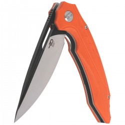 Nóż składany Bestech Ornetta Orange G10, Black/Satin D2 by Grzegorz Grabarski (BG50C)