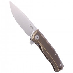 Nóż składany LionSteel Myto Bronze Titanium, Satin M390 by Molletta (MT01 BR)