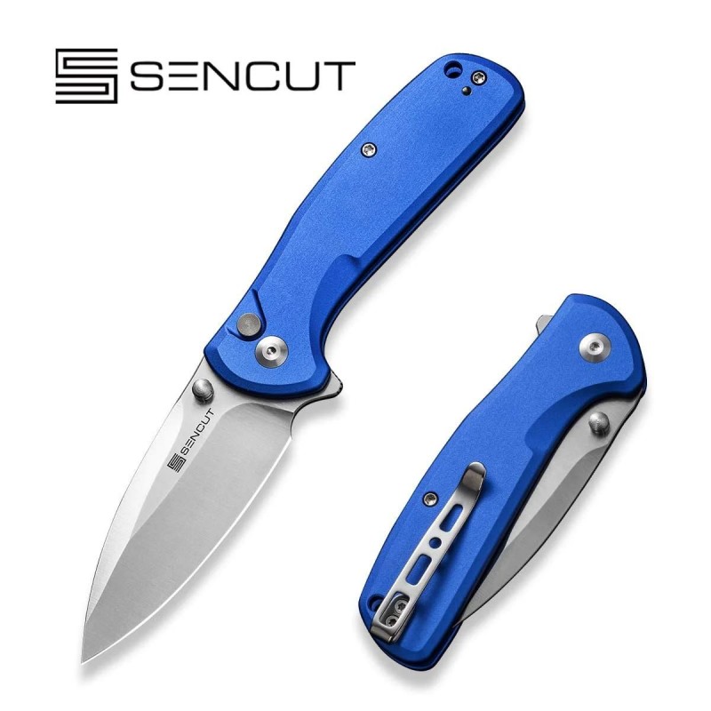 Nóż składany Sencut ArcBlast Bright Blue Aluminium,Satin9Cr18MoV (S22043B-3)