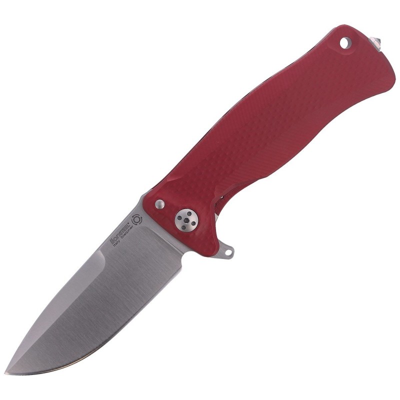 Nóż LionSteel SR11A Aluminum Red / Satin Blade (SR11A RS)