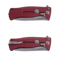 Nóż LionSteel SR11A Aluminum Red / Satin Blade (SR11A RS)