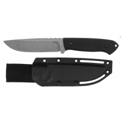 Nóż Za-Pas Ultra Outdoor Black G10, Stonewash NMV (UO-CE-G10-BL)