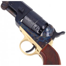 Rewolwer Pietta 1851 Colt Navy Yank Steel Sheriff .44 Laser Checkered (YAS44LC)