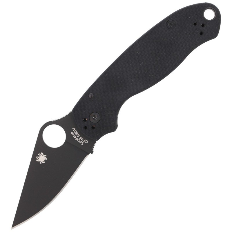 Nóż Spyderco Para 3 G-10 Black / Black Blade Plain (C223GPBK)