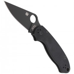 Nóż Spyderco Para 3 G-10 Black / Black Blade Plain (C223GPBK)