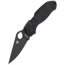 Nóż Spyderco Para 3 G-10 Black / Black Blade Plain (C223GPBK)