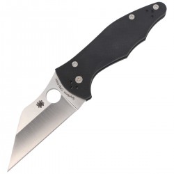 Nóż Spyderco Yojimbo 2 G-10 Black Plain (C85GP2)