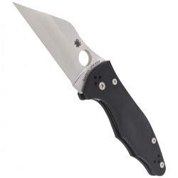 Nóż Spyderco Yojimbo 2 G-10 Black Plain (C85GP2)