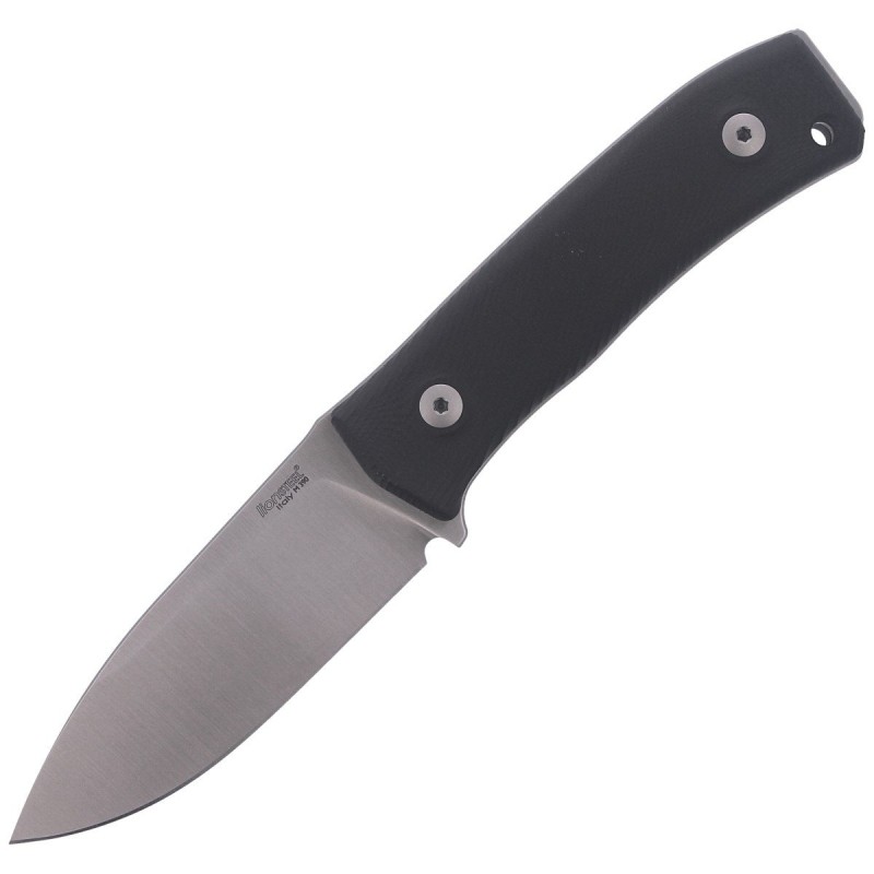 Nóż LionSteel Bushcraft G10 Black / Satin Blade (M4 G10)