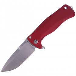 Nóż LionSteel SR22A Aluminum Red / Satin Blade (SR22A RS)