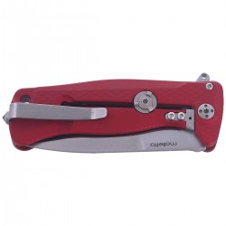 Nóż LionSteel SR22A Aluminum Red / Satin Blade (SR22A RS)