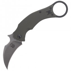 Nóż FOX Karambit Black Bird by Bastinelli / Stone Washed (FX-591 ODSW)