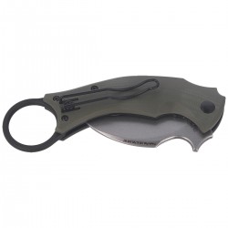 Nóż FOX Karambit Black Bird by Bastinelli / Stone Washed (FX-591 ODSW)