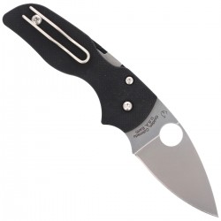 Nóż Spyderco Lil' Native G-10 Black Compression Lock Plain (C230GP)