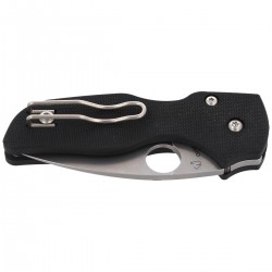 Nóż Spyderco Lil' Native G-10 Black Compression Lock Plain (C230GP)