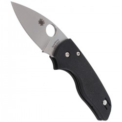 Nóż Spyderco Lil' Native G-10 Black Compression Lock Plain (C230GP)