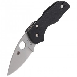 Nóż Spyderco Lil' Native G-10 Black Compression Lock Plain (C230GP)