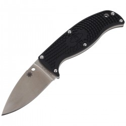 Nóż Spyderco Enuff FRN Black Leaf Plain (FB31PBK)