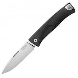 Nóż LionSteel Thrill Aluminium Black / Satin Blade (TL A BS)