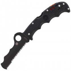 Nóż Spyderco Assist Lightweight Black / Black Blade Combination (C79PSBBK)