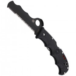 Nóż Spyderco Assist Lightweight Black / Black Blade Combination (C79PSBBK)