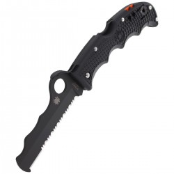 Nóż Spyderco Assist Lightweight Black / Black Blade Combination (C79PSBBK)