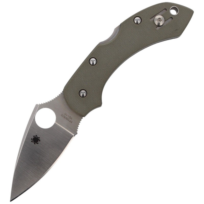 Nóż Spyderco Dragonfly G-10 Folige Green Plain (C28GPFG)