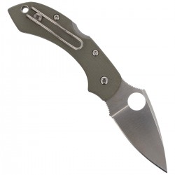 Nóż Spyderco Dragonfly G-10 Folige Green Plain (C28GPFG)