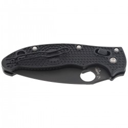 Nóż Spyderco Manix 2 Lightweight Black Blade Plain (C101PBBK2)