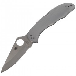 Nóż Spyderco Delica 4 Stainless Steel Plain (C11P)