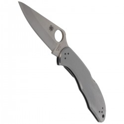 Nóż Spyderco Delica 4 Stainless Steel Plain (C11P)