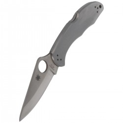 Nóż Spyderco Delica 4 Stainless Steel Plain (C11P)