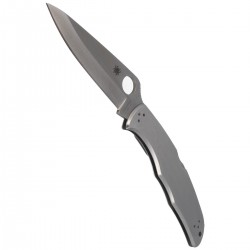 Nóż Spyderco Endura 4 Stainless Steel Plain (C10P)