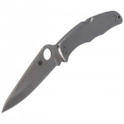 Nóż Spyderco Endura 4 Stainless Steel Plain (C10P)