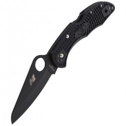 Nóż Spyderco Salt 2 Black / Black Blade Plain (C88PBBK2)