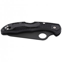 Nóż Spyderco Salt 2 Black / Black Blade Plain (C88PBBK2)