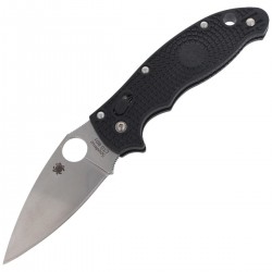 Nóż Spyderco Manix 2 Black Lightweight Plain (C101PBK2)